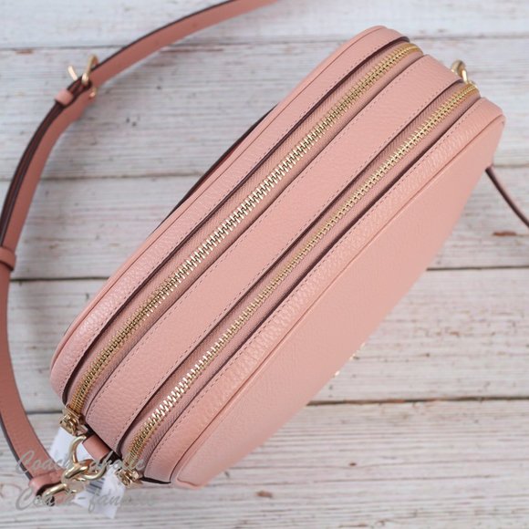 NWT Coach 39856 Jes Leather Crossbody in Shell Pink - Picture 7 of 11
